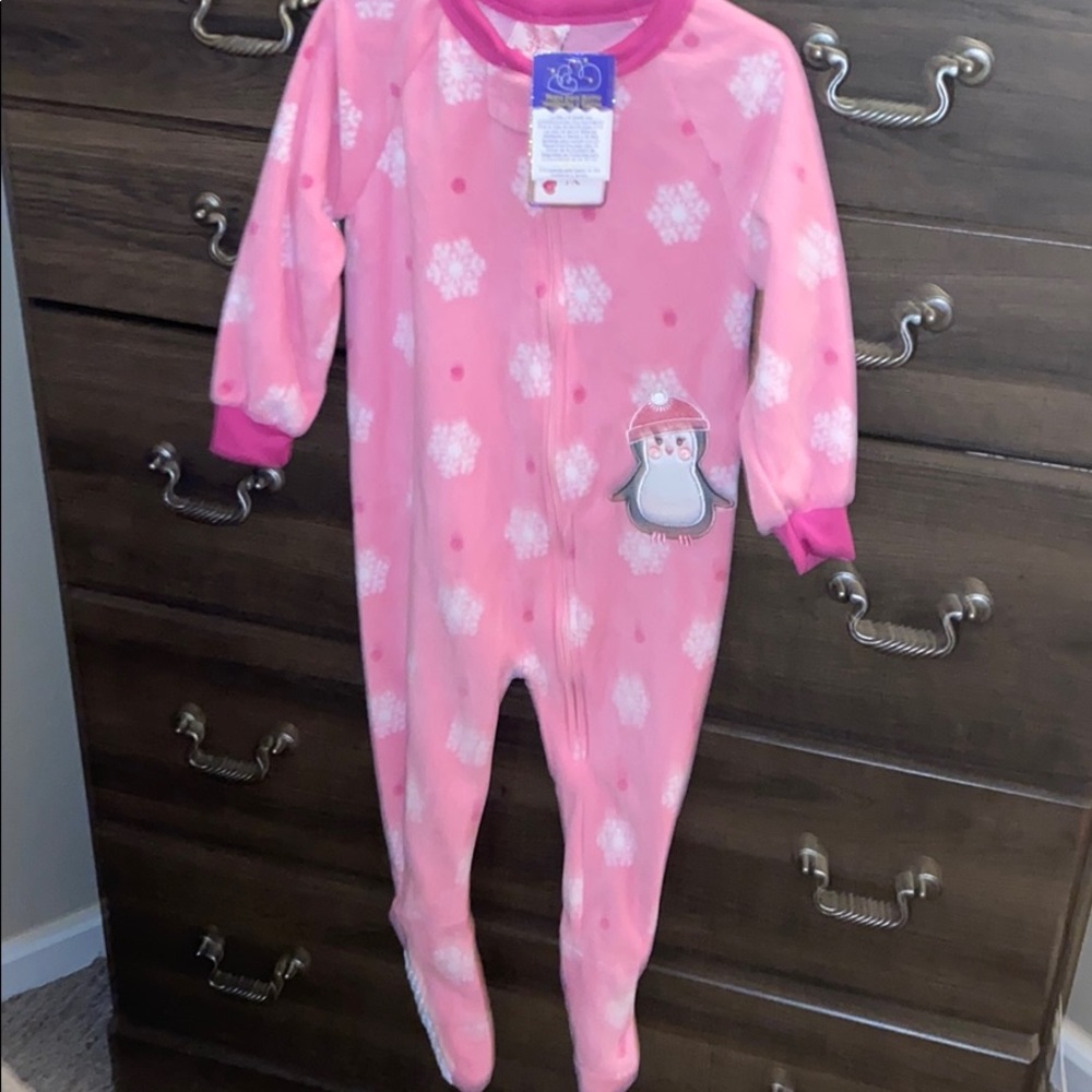 Baby Girl 3T Footie PJ with Tags